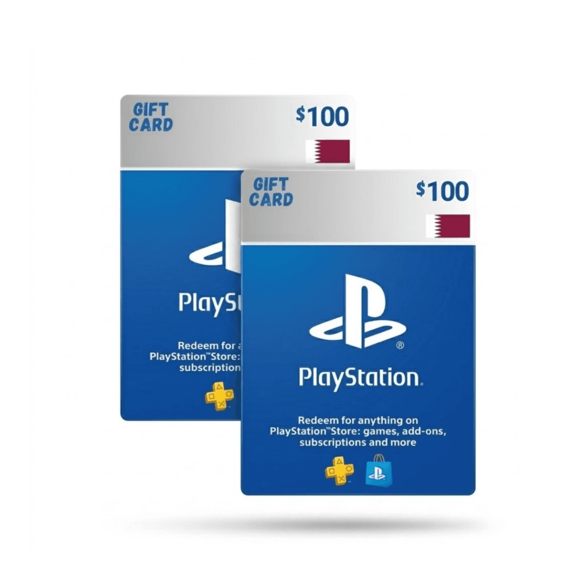 PlayStation Gift Card 100 USD – 2 Pieces(For Qatar Account)