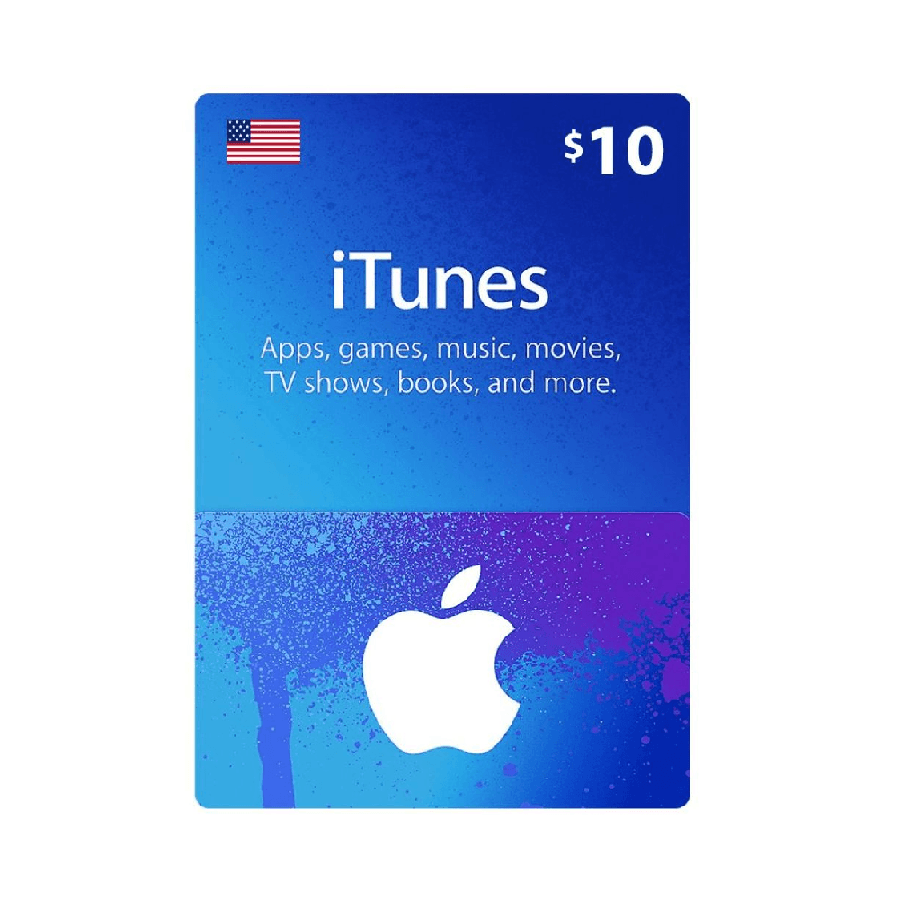 Itunes Gift Card 10 Usd (Usa)