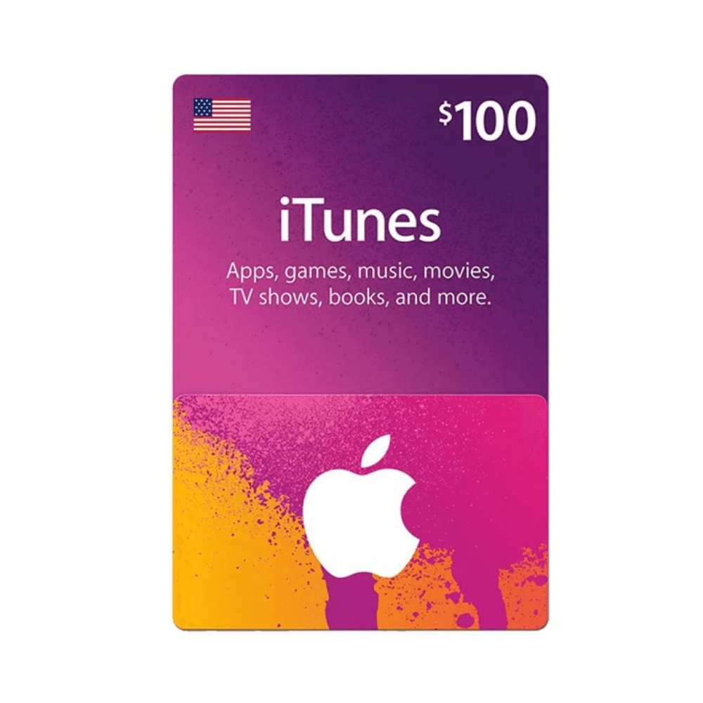 Itunes Gift Card 100 Usd (Usa)
