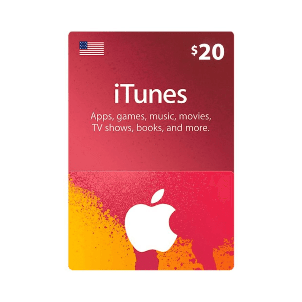 Itunes Gift Card 20 Usd (Usa)
