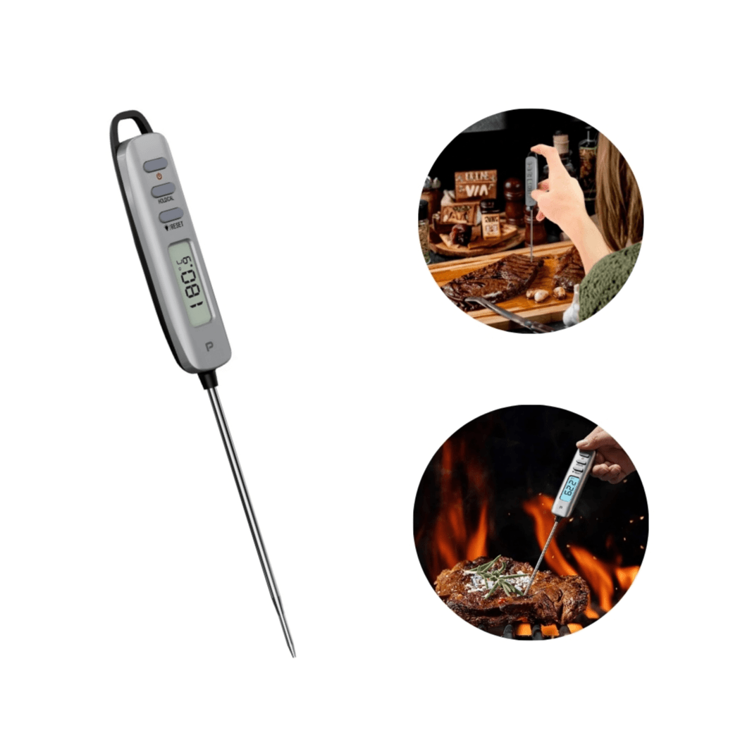 Porodo Digital Meat Thermometer with 180° Rotating Display