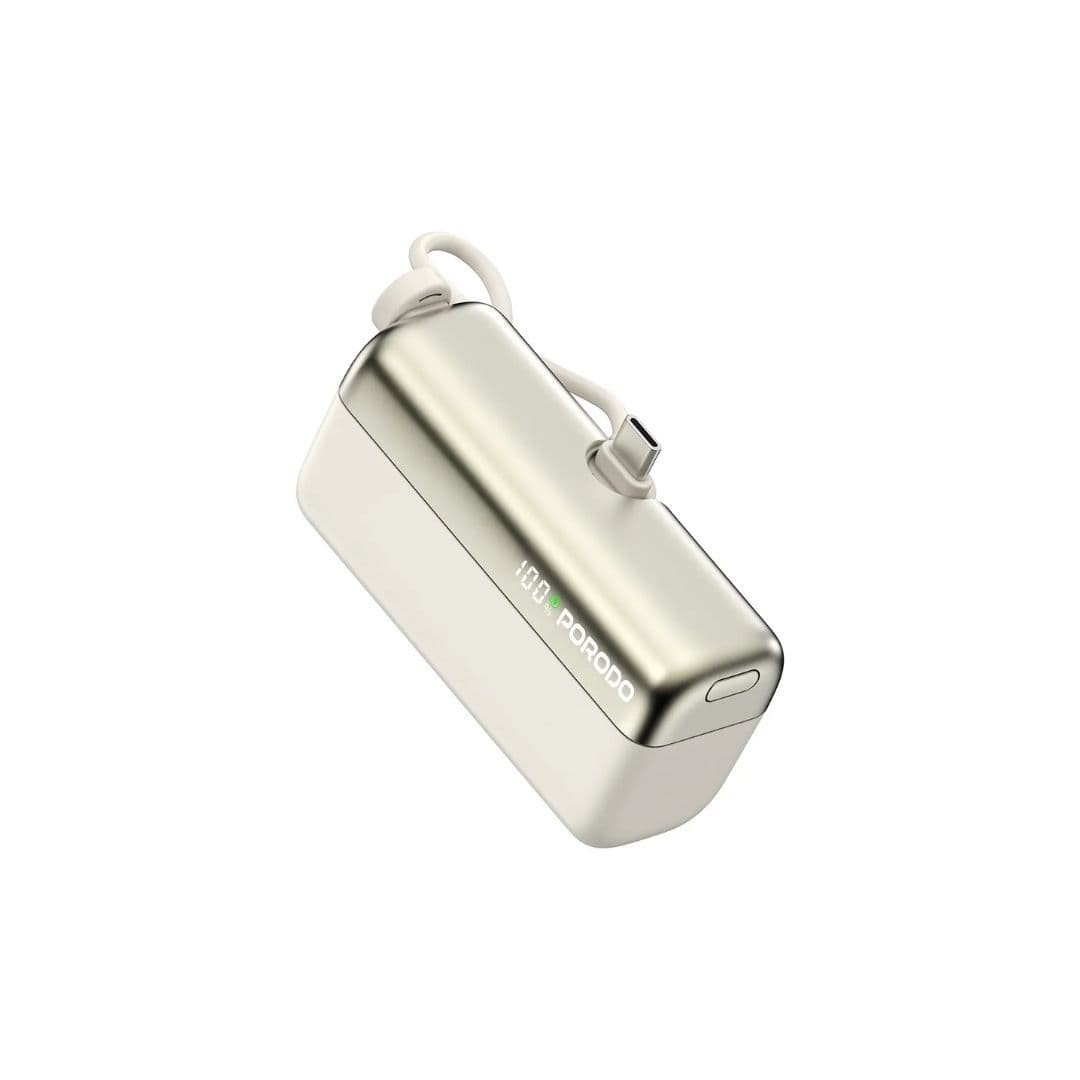 Pocket Volt 10000Mah Power Bank-Porodo(Type-C)